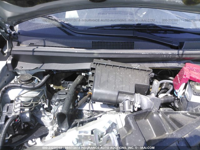 ML32F3FJ5JHF07087 - 2018 MITSUBISHI MIRAGE G4 ES Gris foto 10