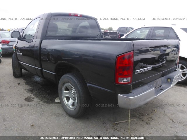 1D7HA16K23J534278 - 2003 DODGE RAM 1500 ST BLACK photo 3