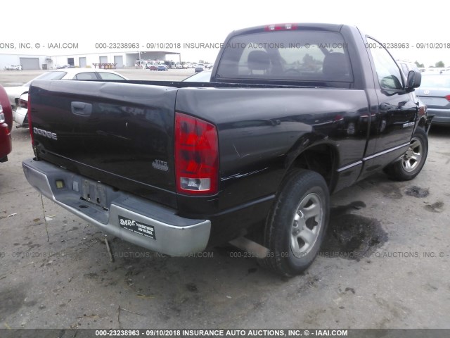 1D7HA16K23J534278 - 2003 DODGE RAM 1500 ST BLACK photo 4