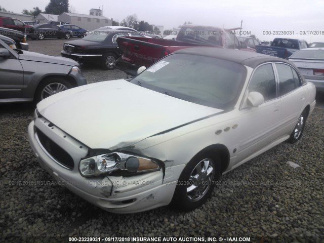 1G4HR54K84U145945 - 2004 BUICK LESABRE LIMITED WHITE photo 2