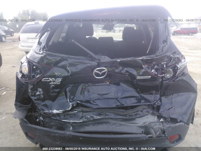 JM3KE4CY3F0508921 - 2015 MAZDA CX-5 TOURING Черный фото 6