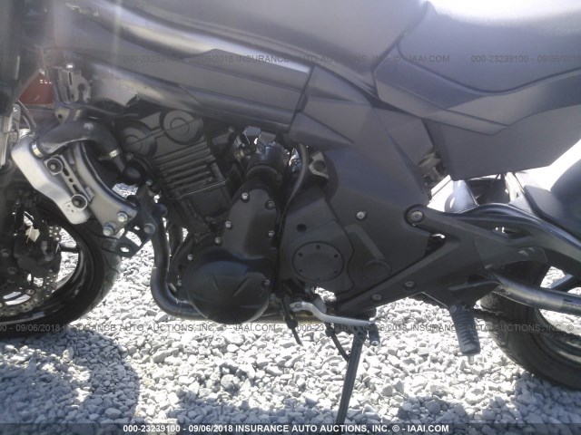 JKAEXEE19CDA02159 - 2012 KAWASAKI EX650 EC BLACK photo 9