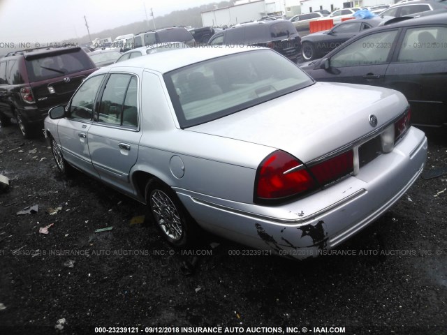 2MEFM74W7XX690569 - 1999 MERCURY GRAND MARQUIS GS GRAY photo 3