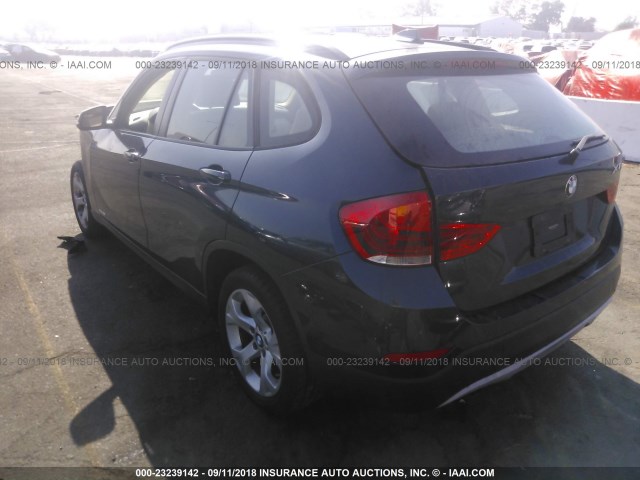 WBAVM1C5XEVW49528 - 2014 BMW X1 SDRIVE28I BLUE photo 3