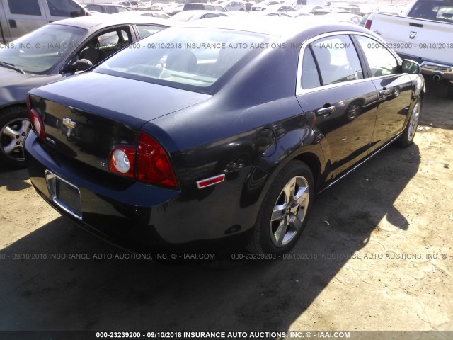 1G1ZH57B49F164195 - 2009 CHEVROLET MALIBU 1LT 灰色 照片 4