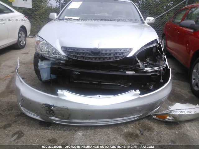 4T1BE32K23U133328 - 2003 TOYOTA CAMRY LE/XLE/SE Gümüş foto 6