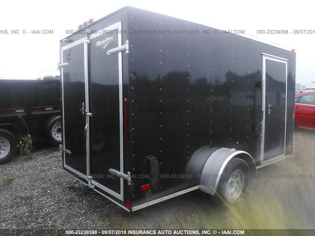 542BB1215JB019717 - 2018 BRAVO TRAILERS BRAVO 612  BLACK photo 4