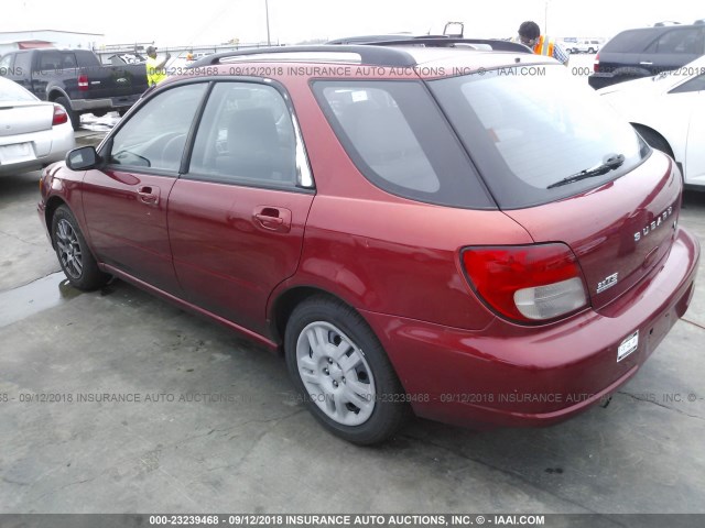 JF1GG65583G812990 - 2003 SUBARU IMPREZA TS 红色 照片 3