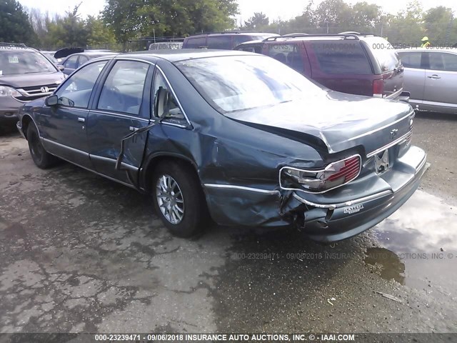 1G1BL52WXRR114930 - 1994 CHEVROLET CAPRICE CLASSIC GREEN photo 3