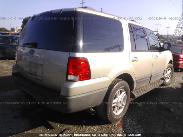 1FMFU16L34LB20624 - 2004 FORD EXPEDITION XLT BEIGE photo 4