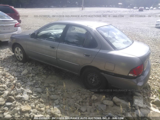 3N1CB51D74L476294 - 2004 NISSAN SENTRA 1.8/1.8S Champagne photo 3