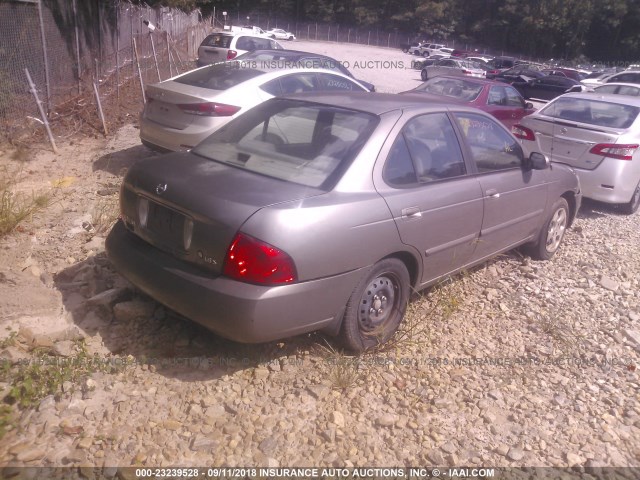 3N1CB51D74L476294 - 2004 NISSAN SENTRA 1.8/1.8S Champagne photo 4