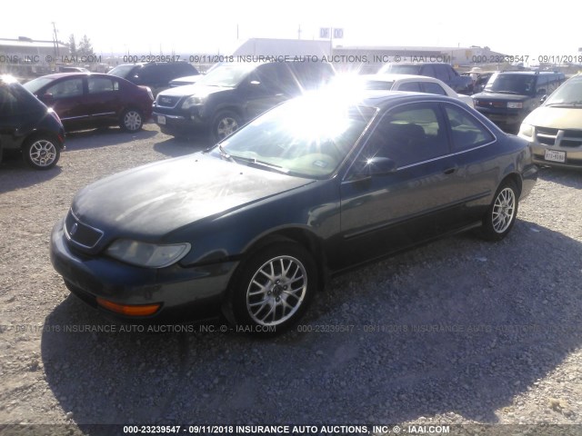 19UYA2255XL005256 - 1999 ACURA 3.0CL GREEN photo 2