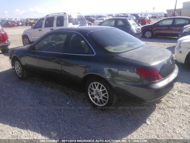 19UYA2255XL005256 - 1999 ACURA 3.0CL GREEN photo 3