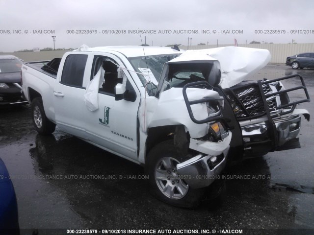 1GCVKRECXFZ229815 - 2015 CHEVROLET K1500 4X4 CREWCAB  WHITE photo 1