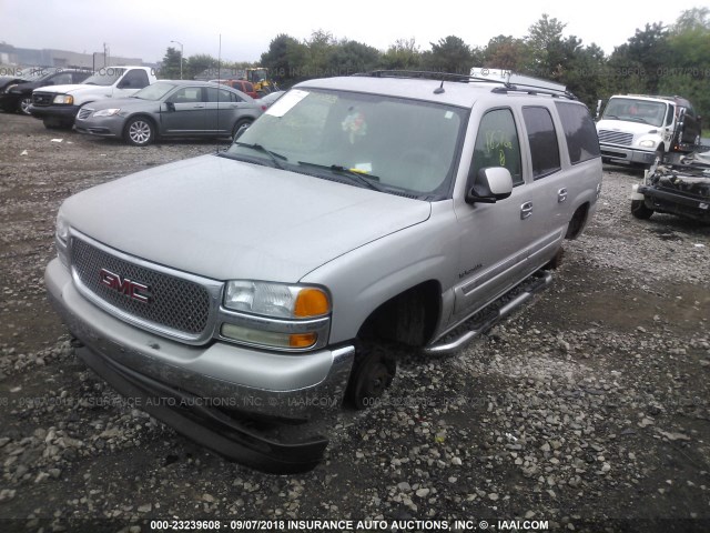 1GKFK16Z75J185766 - 2005 GMC YUKON XL K1500 SILVER photo 2