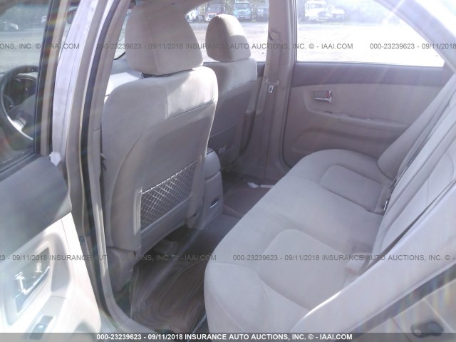 KNAFE121775394940 - 2007 KIA SPECTRA EX/LX TAN photo 8