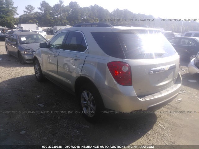 2GNFLNEK5D6314711 - 2013 CHEVROLET EQUINOX LT TAN photo 3