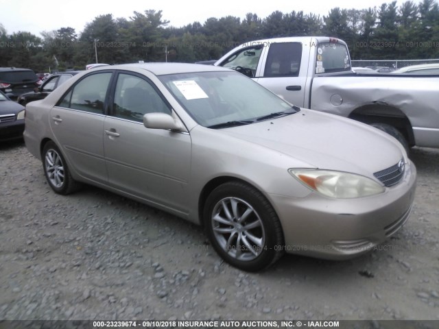 4T1BE32K93U194885 - 2003 TOYOTA CAMRY LE/XLE/SE TAN photo 1