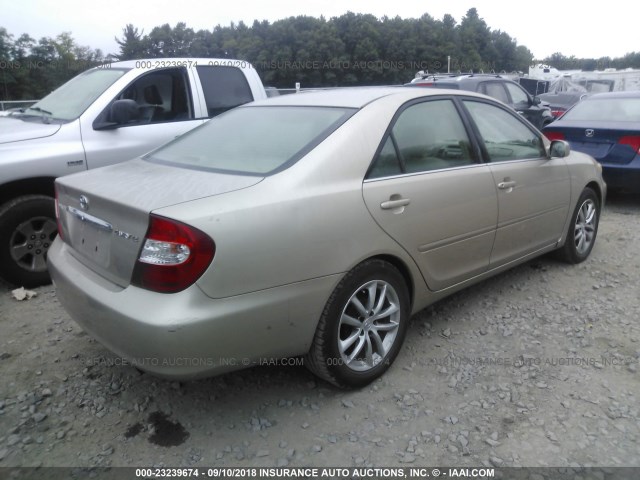 4T1BE32K93U194885 - 2003 TOYOTA CAMRY LE/XLE/SE Qəhvəyi foto 4
