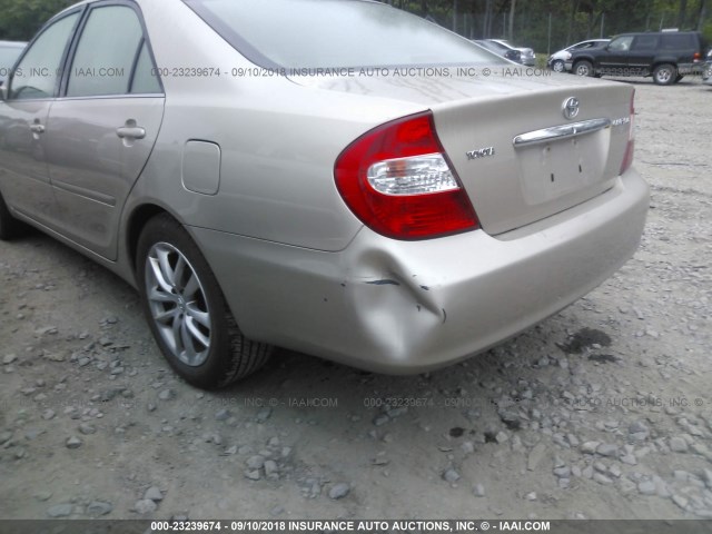 4T1BE32K93U194885 - 2003 TOYOTA CAMRY LE/XLE/SE Qəhvəyi foto 6