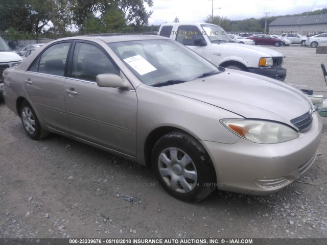 4T1BE32K23U650225 - 2003 TOYOTA CAMRY LE/XLE/SE Қоңыр фото 1