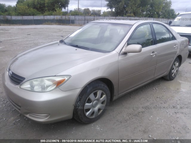 4T1BE32K23U650225 - 2003 TOYOTA CAMRY LE/XLE/SE Қоңыр фото 2