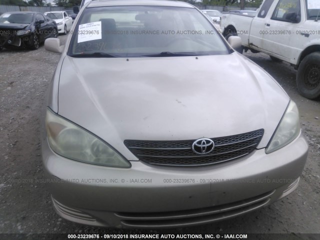 4T1BE32K23U650225 - 2003 TOYOTA CAMRY LE/XLE/SE Қоңыр фото 6