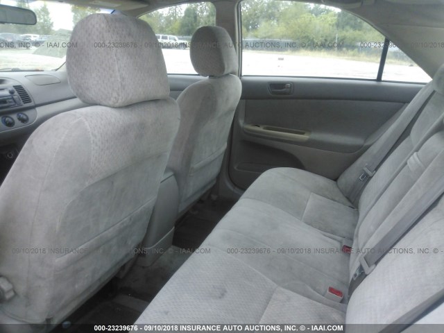 4T1BE32K23U650225 - 2003 TOYOTA CAMRY LE/XLE/SE Қоңыр фото 8