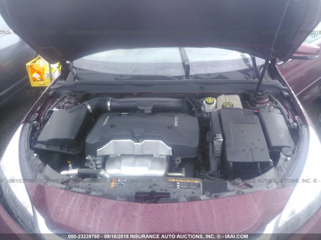 1G11C5SL2FF312271 - 2015 CHEVROLET MALIBU 1LT BURGUNDY photo 10