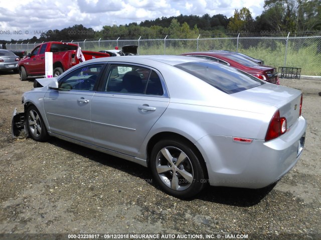 1G1ZC5EU5BF342995 - 2011 CHEVROLET MALIBU 1LT ვერცხლისფერი ფოტო 3
