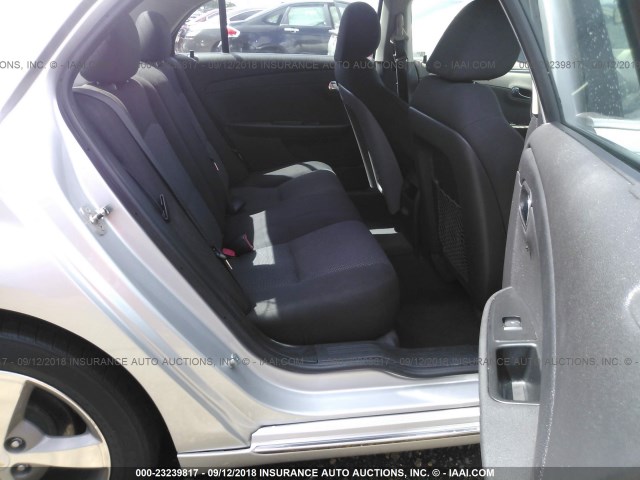 1G1ZC5EU5BF342995 - 2011 CHEVROLET MALIBU 1LT ვერცხლისფერი ფოტო 8