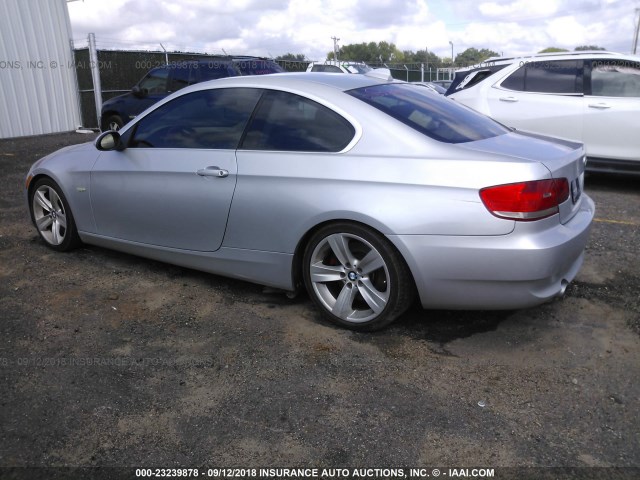 WBAWB73507PV82300 - 2007 BMW 335 I SILVER photo 3