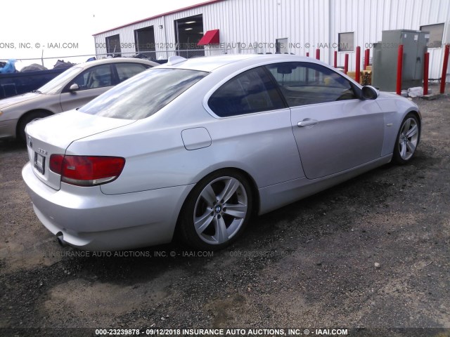 WBAWB73507PV82300 - 2007 BMW 335 I SILVER photo 4