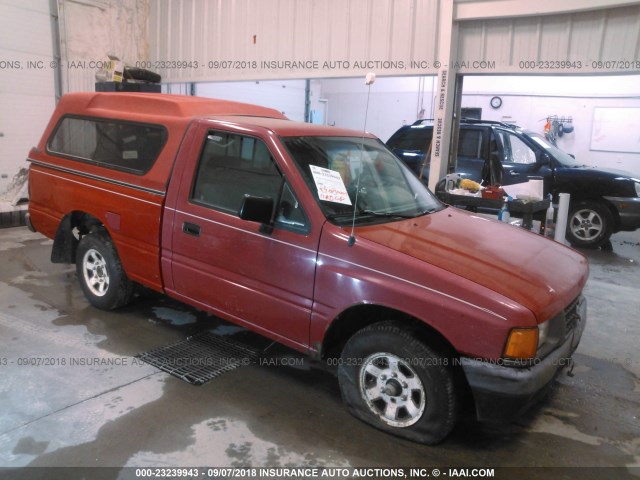 4S1CL11L8P4200462 - 1993 ISUZU CONVENTIONAL SHORT WHEELBASE RED photo 1