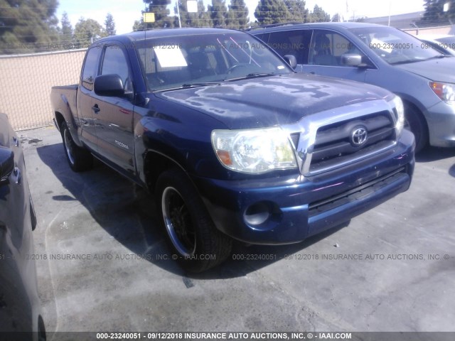 5TETX22N65Z015204 - 2005 TOYOTA TACOMA ACCESS CAB BLUE photo 1