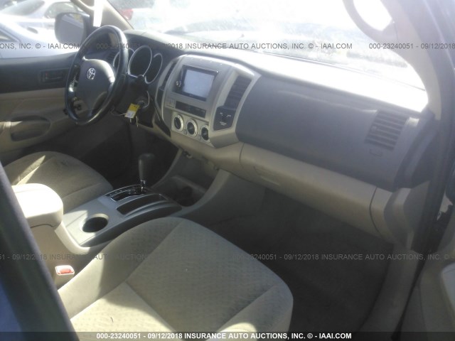 5TETX22N65Z015204 - 2005 TOYOTA TACOMA ACCESS CAB Blau Foto 5