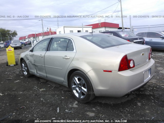 1G1ZC5EBXAF125441 - 2010 CHEVROLET MALIBU 1LT GOLD photo 3