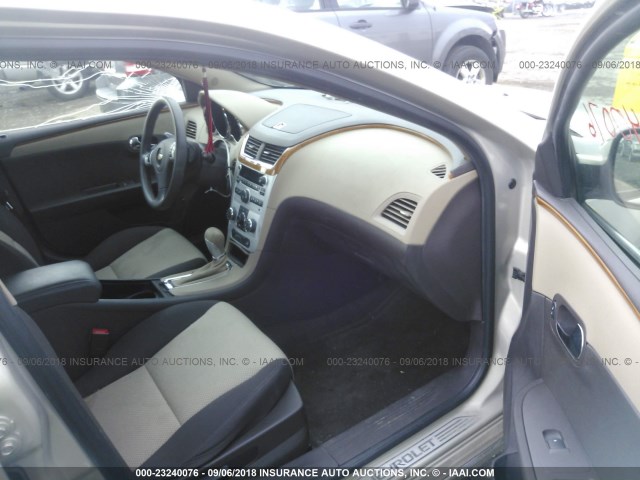 1G1ZC5EBXAF125441 - 2010 CHEVROLET MALIBU 1LT GOLD photo 5