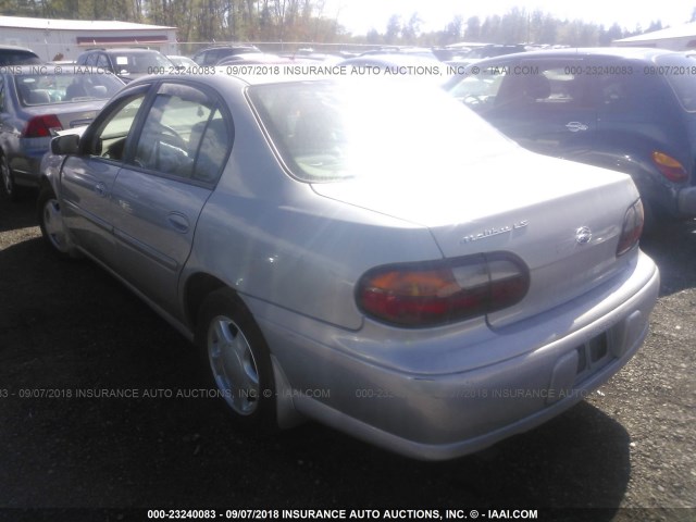 1G1NE52J5Y6214915 - 2000 CHEVROLET MALIBU LS Gümüş foto 3