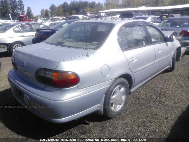 1G1NE52J5Y6214915 - 2000 CHEVROLET MALIBU LS Gümüş foto 4
