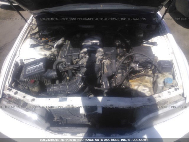 JH4KA7661SC014239 - 1995 ACURA LEGEND L WHITE photo 10