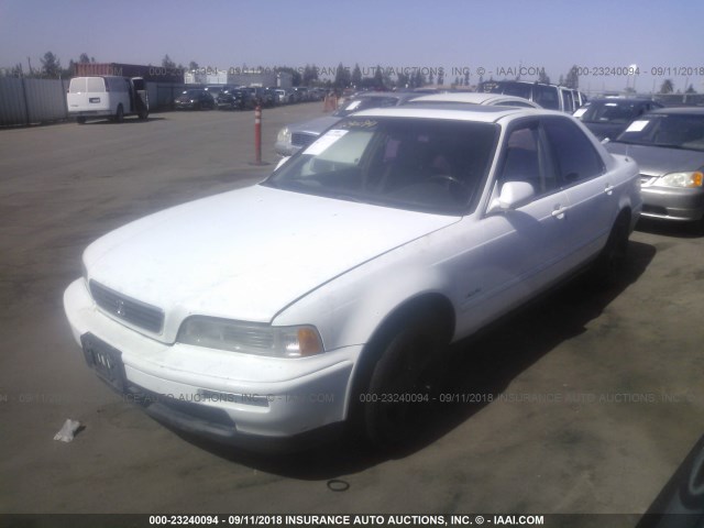 JH4KA7661SC014239 - 1995 ACURA LEGEND L WHITE photo 2