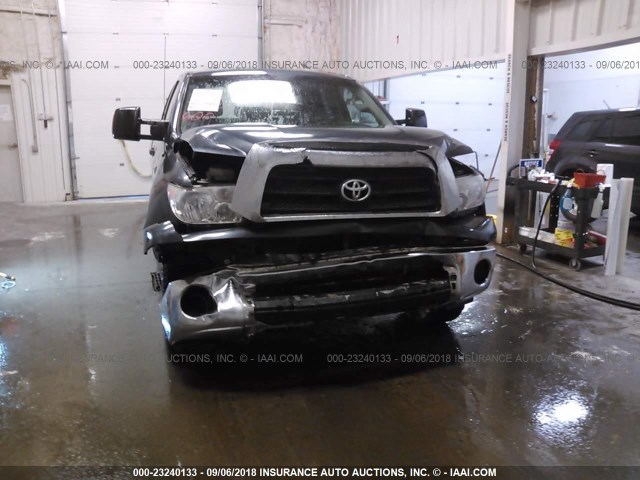 5TFCV54178X008632 - 2008 TOYOTA TUNDRA DOUBLE CAB/DOUBLE CAB SR5 BLUE photo 6