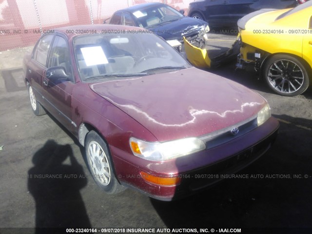 JT2AE09E3P0023702 - 1993 TOYOTA COROLLA LE/DX RED photo 1