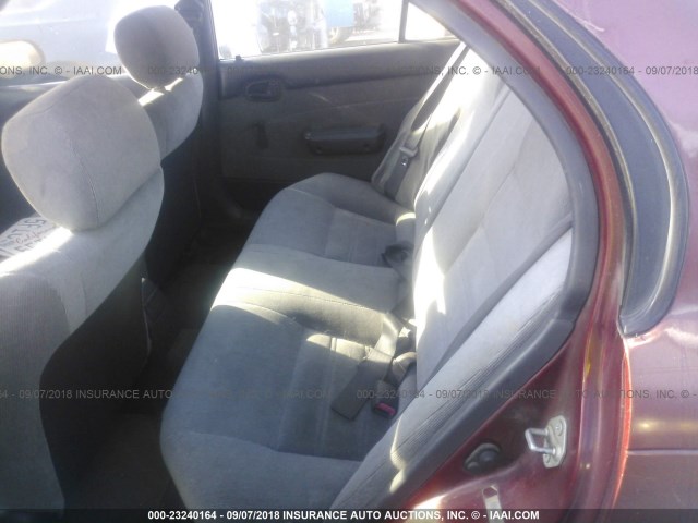 JT2AE09E3P0023702 - 1993 TOYOTA COROLLA LE/DX RED photo 8