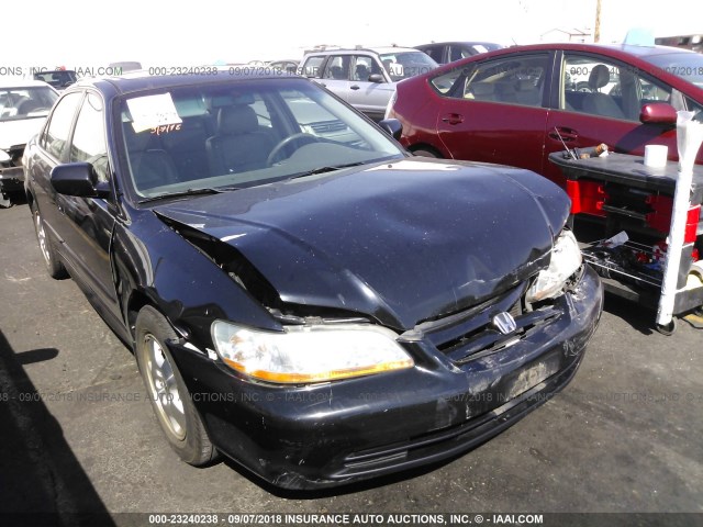 1HGCG16501A084903 - 2001 HONDA ACCORD EX BLACK photo 1