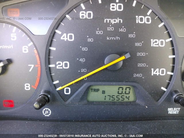 1HGCG16501A084903 - 2001 HONDA ACCORD EX BLACK photo 7