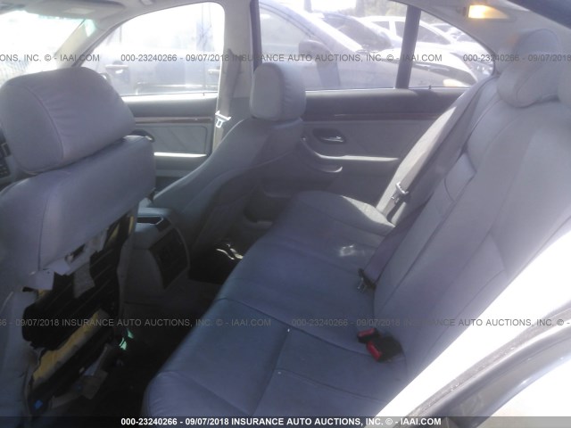 WBADT43423G035274 - 2003 BMW 525 I AUTOMATIC GRAY photo 8