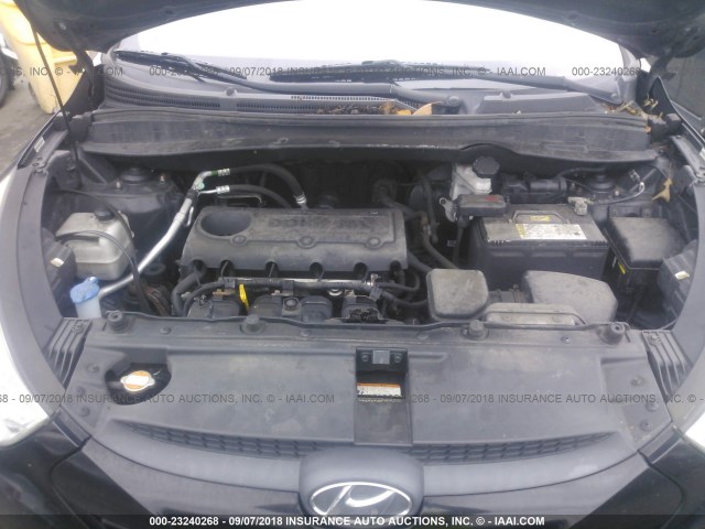 KM8JUCAC4CU532234 - 2012 HYUNDAI TUCSON GLS/LIMITED 黑色 照片 10